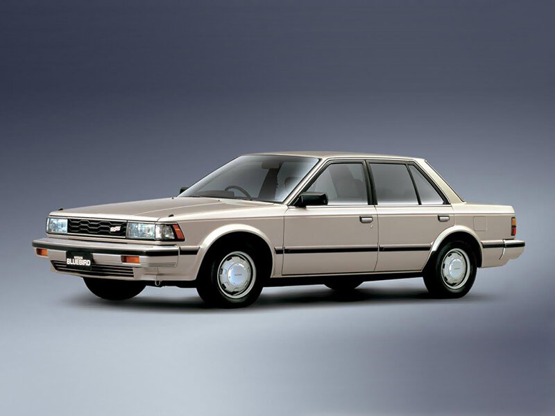 Nissan Bluebird (RU11, U11, YU11, EU11) 7 поколение, седан (10.1983 - 07.1985)